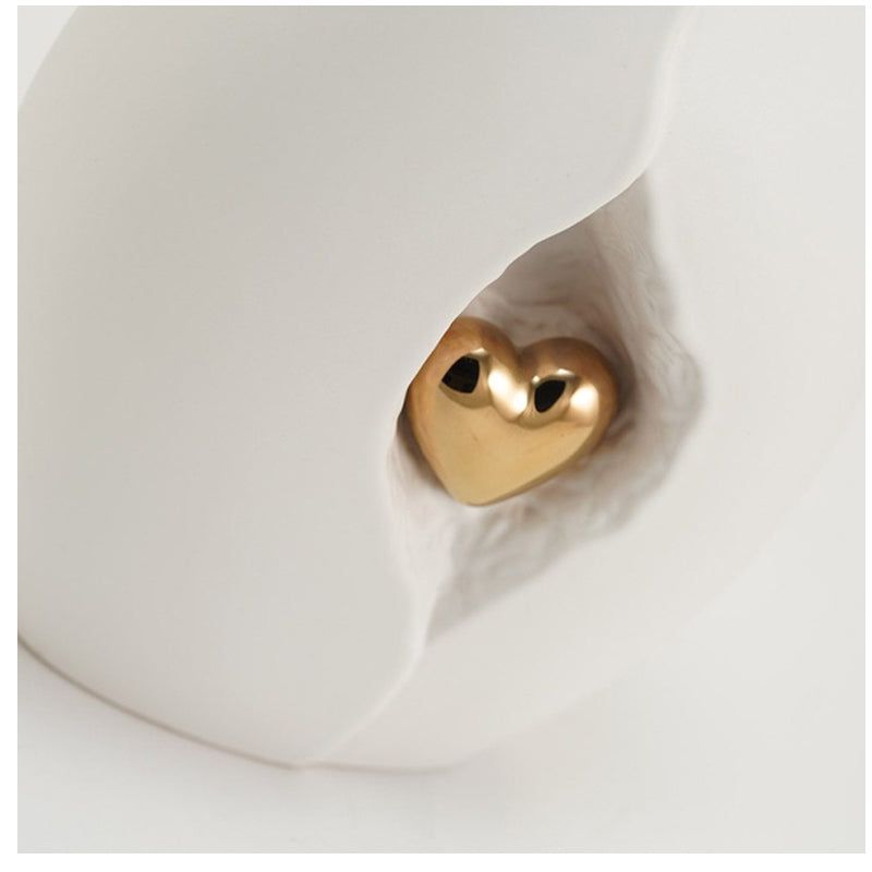 Kindred Heart White Cremation Urn - Large