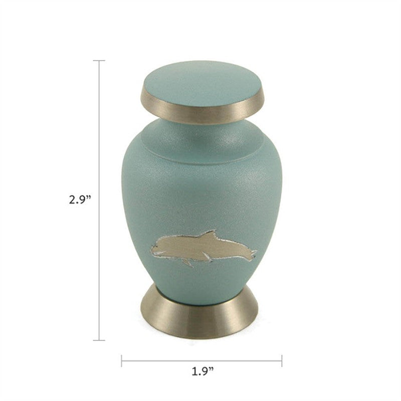 Aria Dolphin Cremation Urn Keepsake