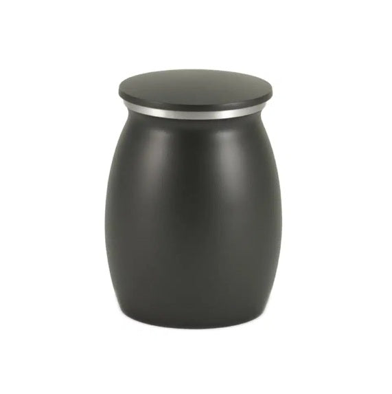 Satin Pet Cremation Urn – Slate – 55 cubic inches