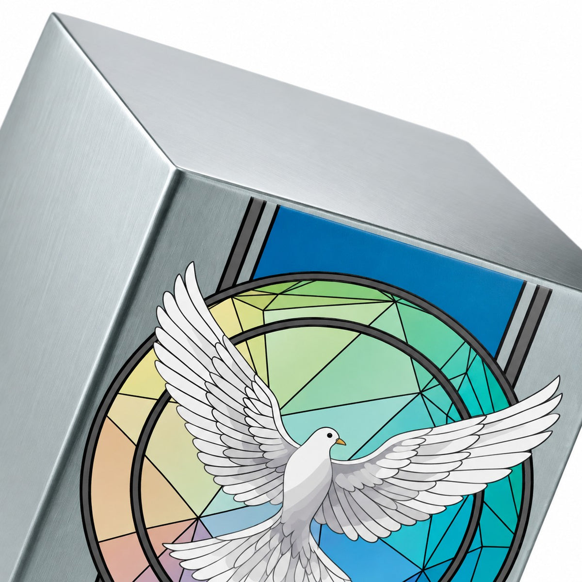 Dove Cremation Urn, Pewter - 200 cubic inches