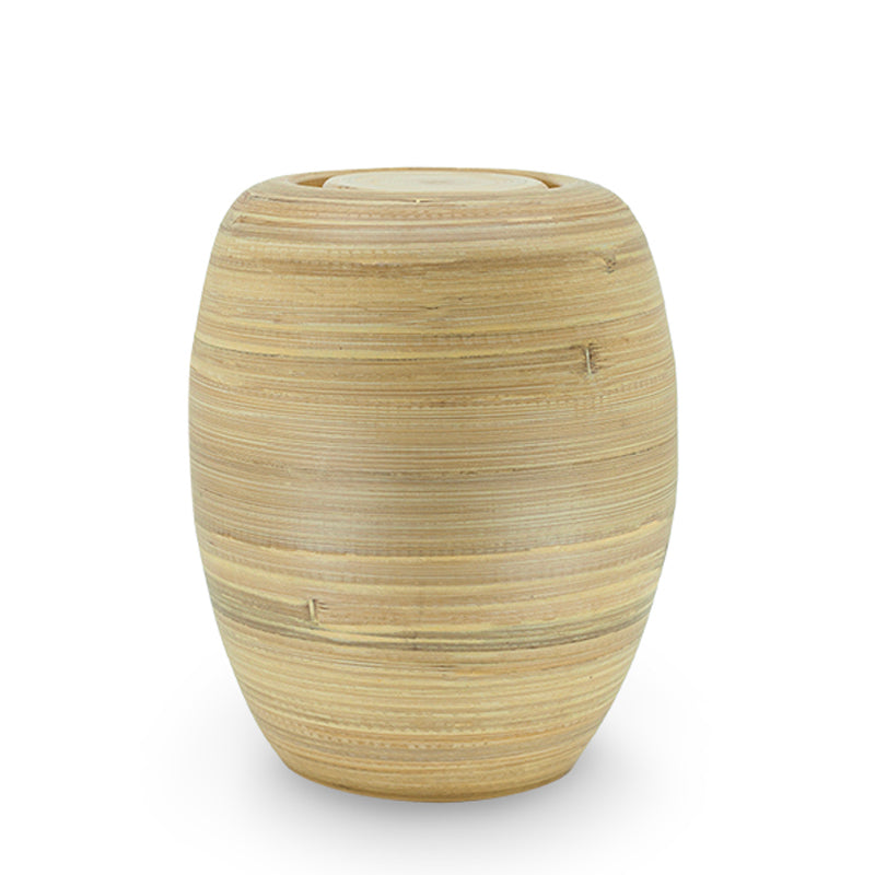 ecopet™ Bamboo Pet Cremation Urn Stella - 134 cubic inches
