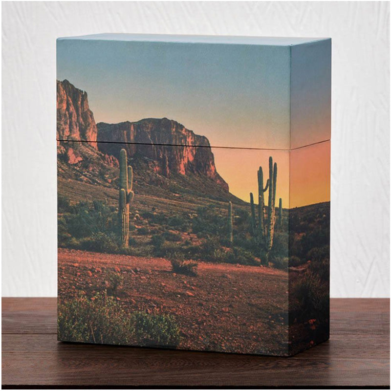 Explorer Scattering Urn Desert Dusk