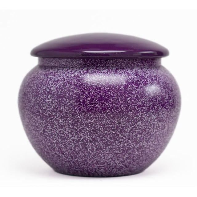 Purple Midnight Sky Alloy Urn - 80 cubic inch Cremation Urn