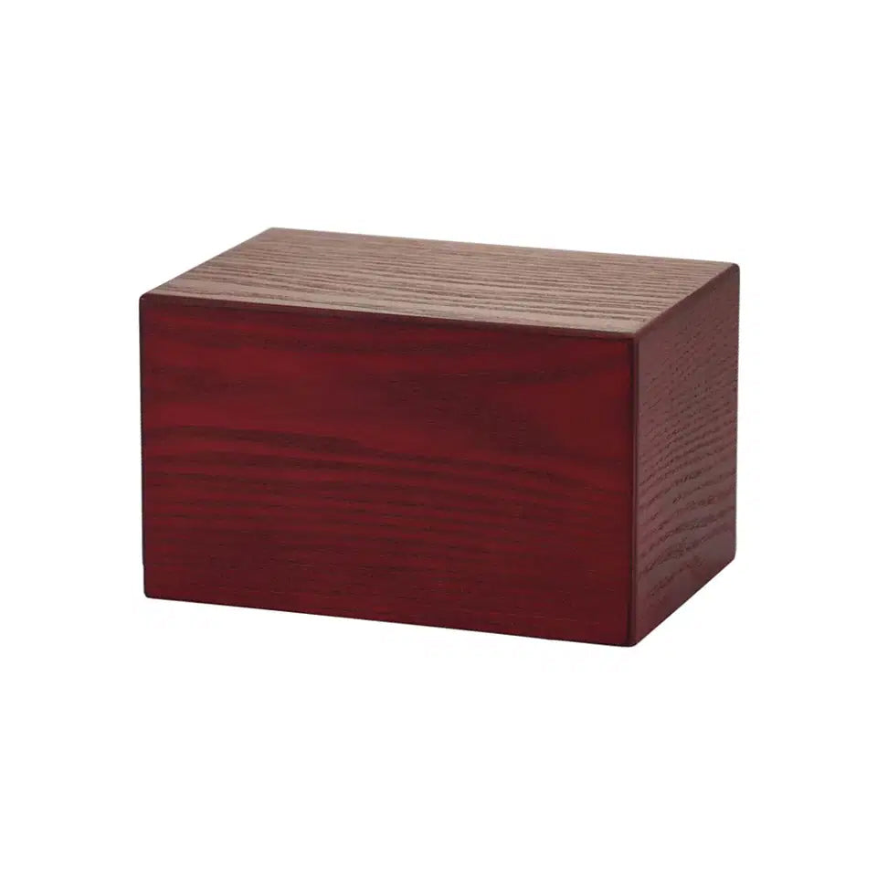 Cherry Veneer MDF Box - 125 cubic inch - Medium - CASE OF 8
