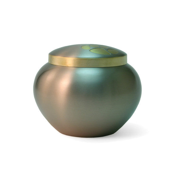 Medium Odyssey Pet cremation Urn - Pewter