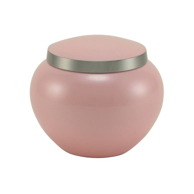 Pink odyssey small pet cremation urn