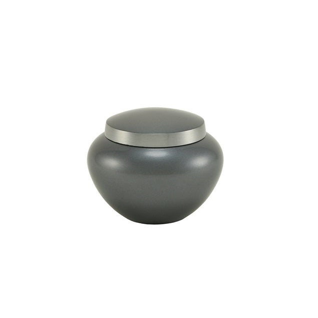 Mini platinum odyssey pet cremation urn