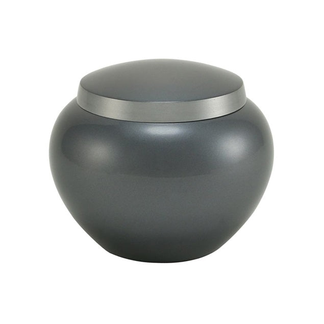 Small Odyssey Pet Cremation Urn - Platinum