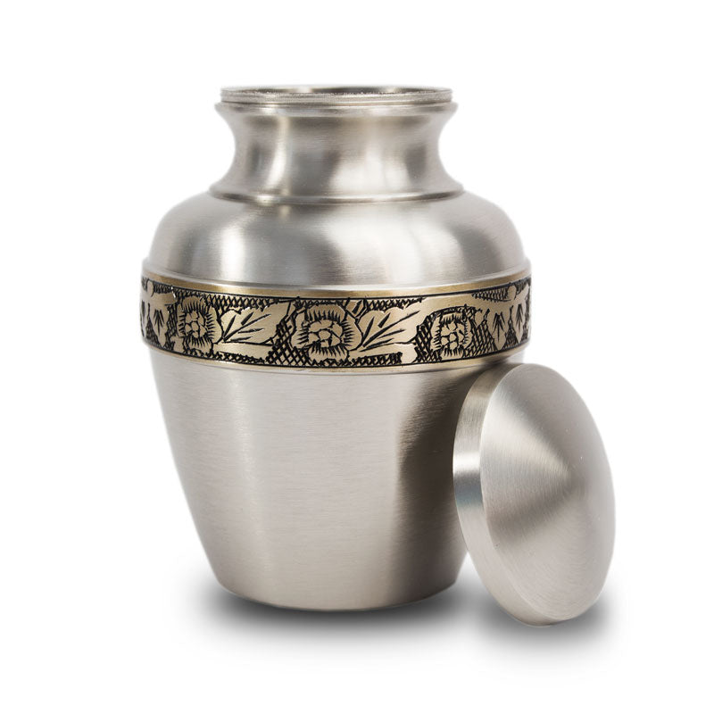 Avalon Pewter Cremation Urn - Small