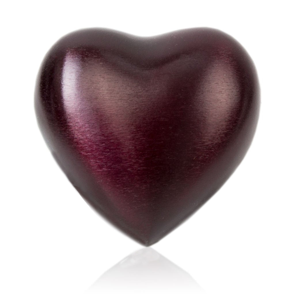Ruby red monterey keepsake cremation urn heart
