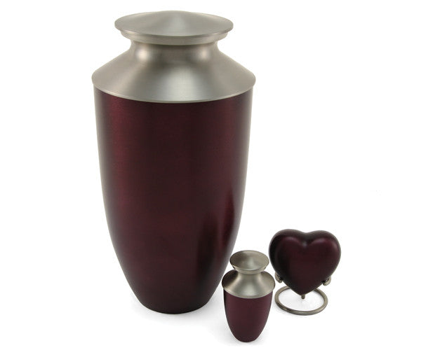 Ruby Red Monterey Keepsake Urn
