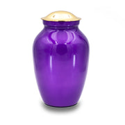 Deep Purple Cremation Urn - 125 cubic inch