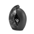 Kindred Heart Black Cremation Urn