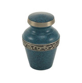 Avalon Evening Blue Cremation Urn - Keepsake