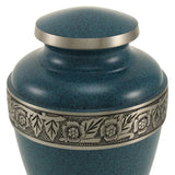 Avalon Evening Blue Cremation Urn - 200 cubic inches