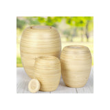 ecopet™ Bamboo Pet Cremation Urn Stella - 134 cubic inches