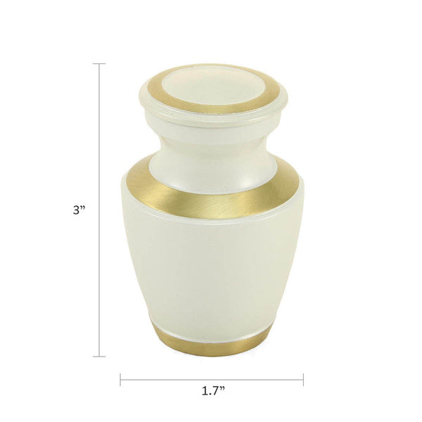Trinity Pearl Cremation Urn Keepsake