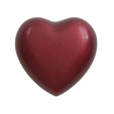Trinity Crimson Cremation Urn Keepsake Heart