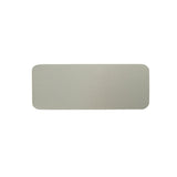 Small Metal Plate with Pewter Finish - .6" H X 1.6" L