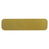 Large Gold Engravable Plate with Engraving - .75"H x 3.0"L