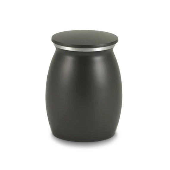 Satin Pet Cremation Urn – Slate – 55 cubic inches