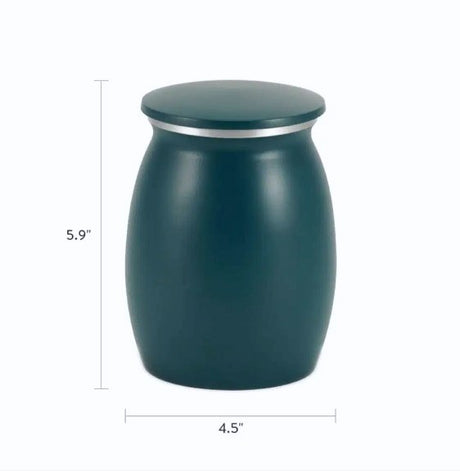Satin Pet Cremation Urn – Aegean Sea – 55 cubic inches
