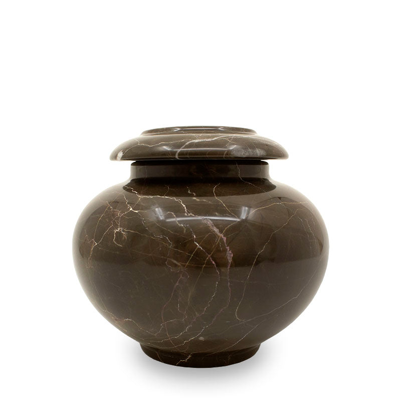 Waterfall Marble Pet Urn - 20 cubic inch capacity