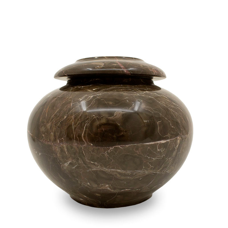 Waterfall Marble Pet Urn - 90 cubic inch capacity