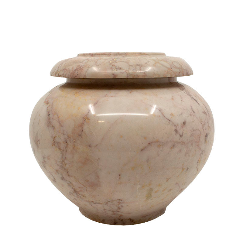 Desert Sand Marble Pet Urn - 90 cubic inch capacity