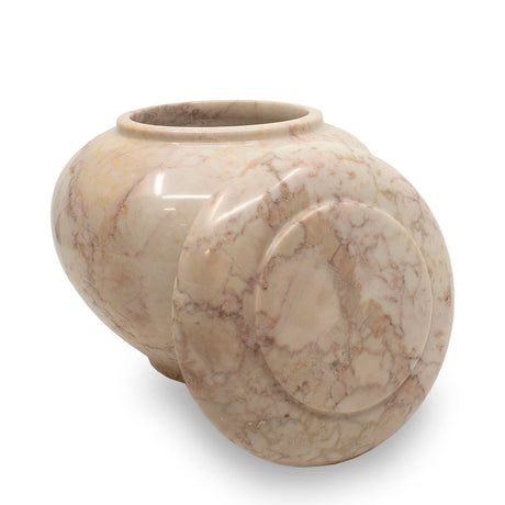 Desert Sand Marble Pet Urn - 90 cubic inch capacity