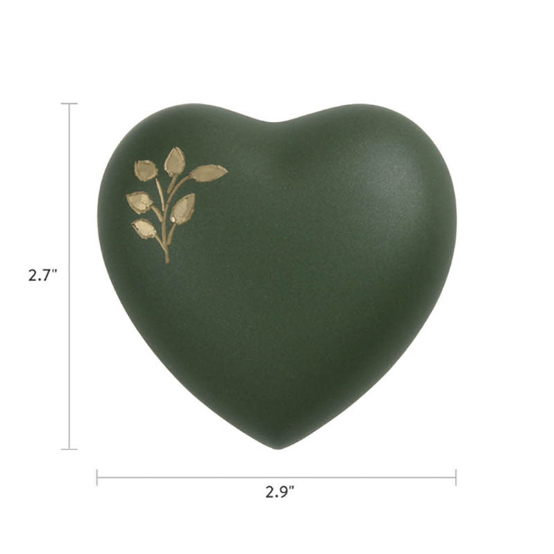 Aria Tree of Life Heart Cremation Urn Keepsake