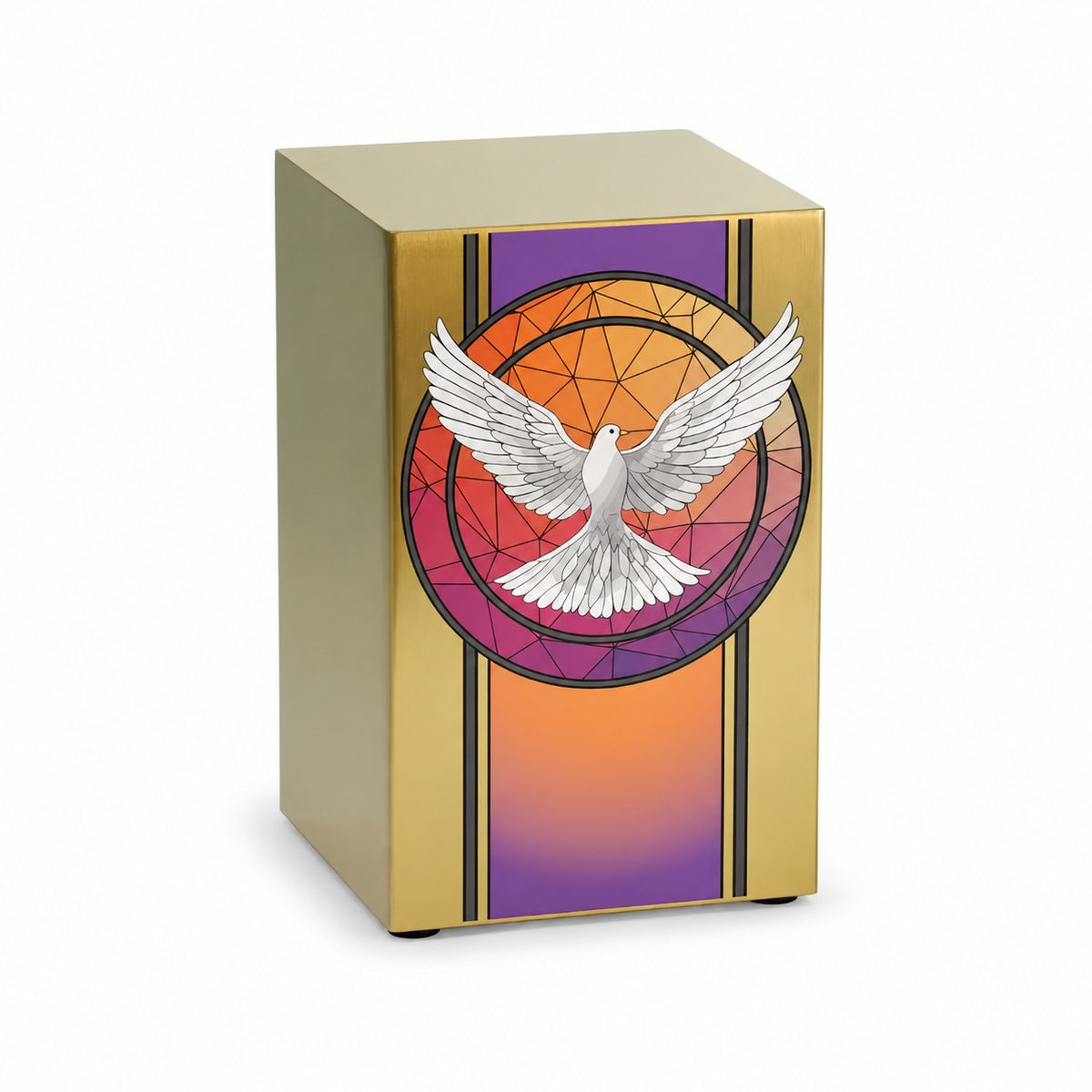 Dove Cremation Urn, Bronze - 200 cubic inches