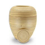 ecopet™ Bamboo Pet Cremation Urn Peace - 183 cubic inches
