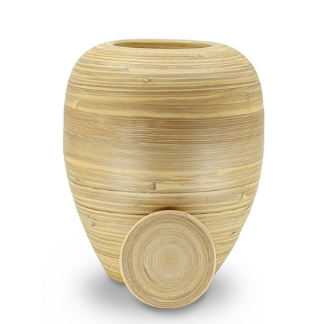 ecopet™ Bamboo Pet Cremation Urn Peace - 183 cubic inches