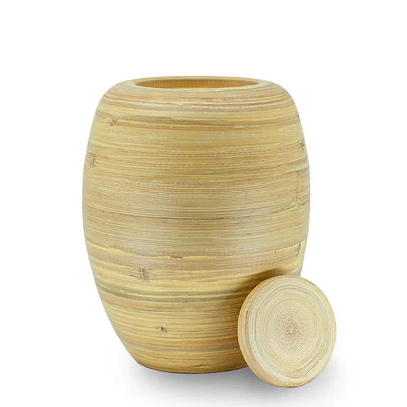 ecopet™ Bamboo Pet Cremation Urn Stella - 134 cubic inches
