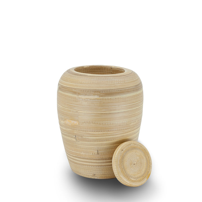 ecopet™ Bamboo Pet Cremation Urn Eternity - 60 cubic inches
