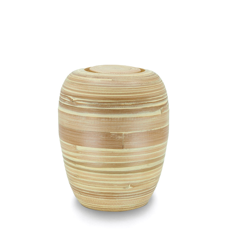 ecopet™ Bamboo Pet Cremation Urn Infinity - 85 cubic inches