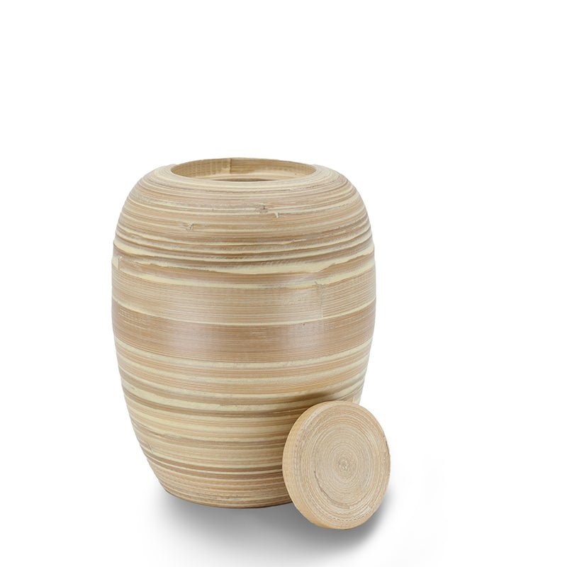 ecopet™ Bamboo Pet Cremation Urn Infinity - 85 cubic inches