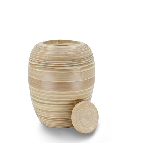 ecopet™ Bamboo Pet Cremation Urn Infinity - 85 cubic inches