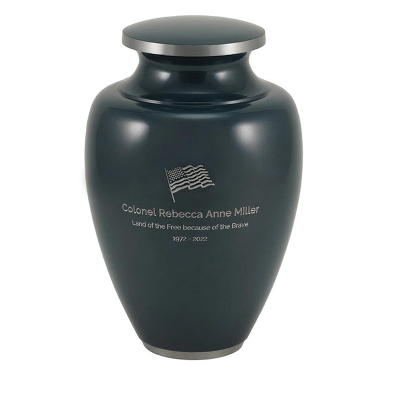 Camden Navy, Extra Large Cremation Urn