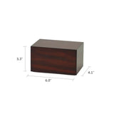 Northwoods Sienna Box Urn - 45 cubic Inch capacity. Case of 12