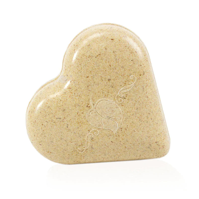 Biodegradable Heart Pet Cremation Urn - Small
