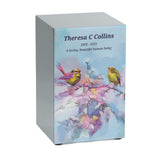 Soulful Songbirds Cremation Urn, Pewter - 200 cubic inches