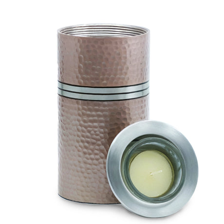 Blush Metallics Candle Keepsake Urn