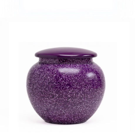 Purple Midnight  Sky Alloy Urn - 25 cubic inch capacity