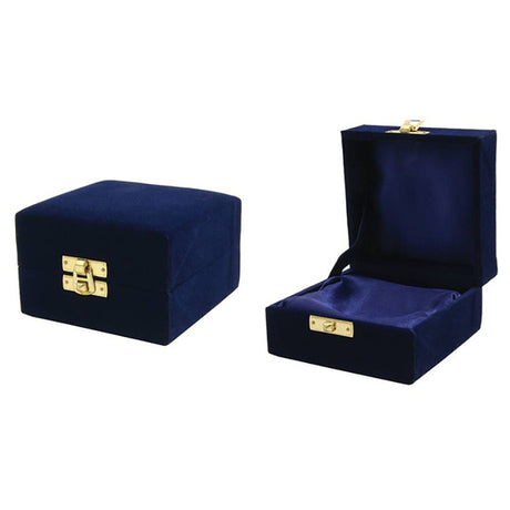 Blue Metallics Heart Keepsake Urn