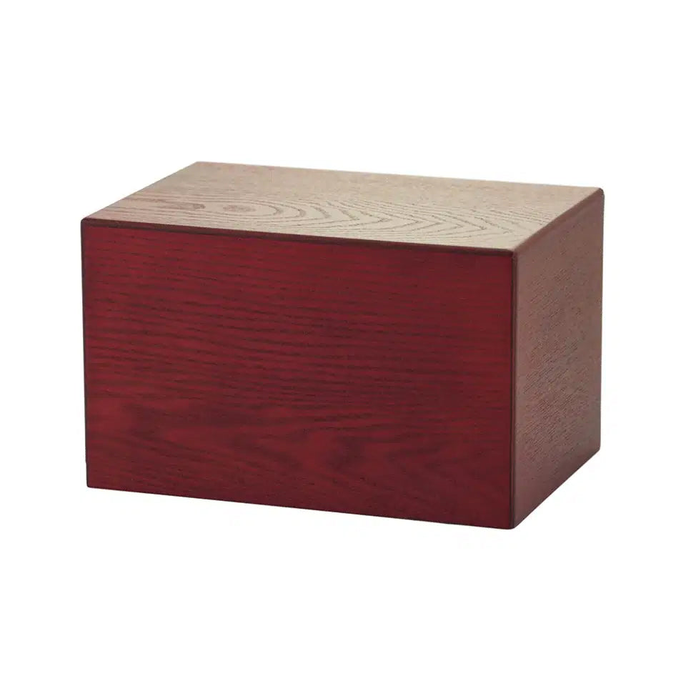 Cherry Veneer MDF Box - 200 cubic inch - Large - CASE OF 4