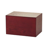 Cherry Veneer MDF Box - 200 cubic inch - Large - CASE OF 4