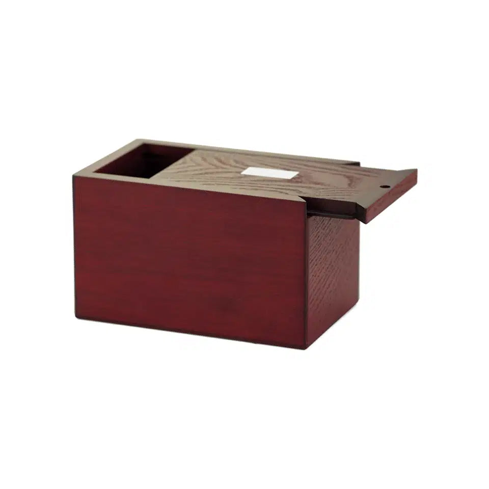 Cherry Veneer MDF Box - 85 cubic inch - Small - CASE OF 8