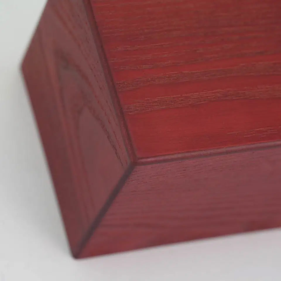 Cherry Veneer MDF Box - 25 cubic inch - petite - CASE OF 16